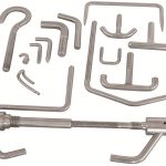 ĉina provizanto varma vendo ss304 maniko ankro / neoksidebla ŝtala ankro riglilo