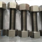 nikelo-alojo 400 en2.4360 plene fadeno kun nuksaj ligiloj